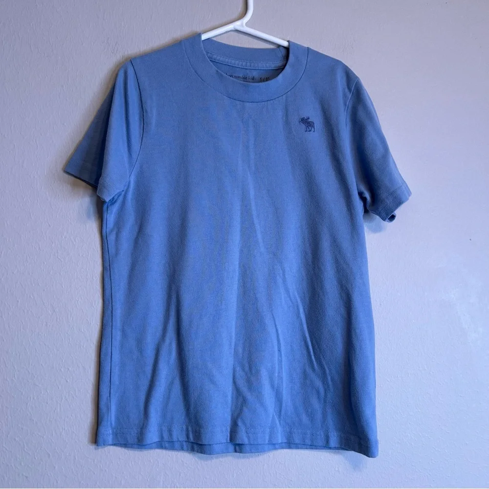 Abercrombie‎ Kids Essential Icon crew tee blue size 9/10